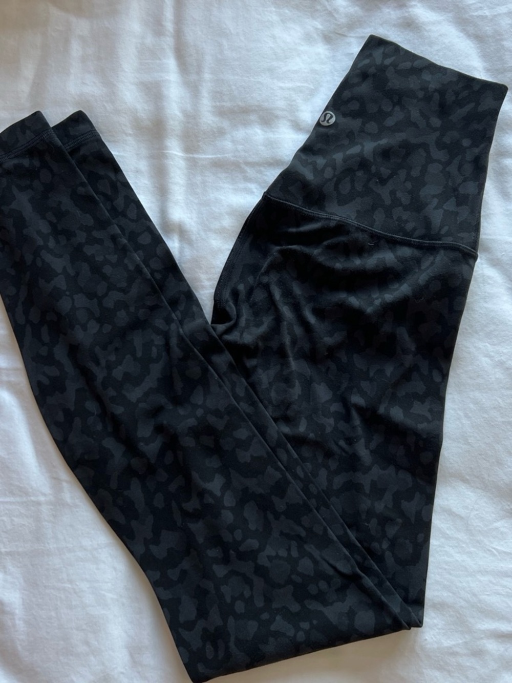 lululemon athletica Black High-Rise Printed Leggings